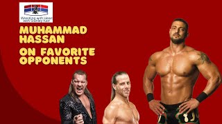 Muhammad Hassan on favorite opponents [upl. by Eckblad7]