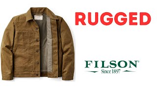 Filson Tin Cloth Short Lined Cruiser Jacket Review [upl. by Adnilam327]