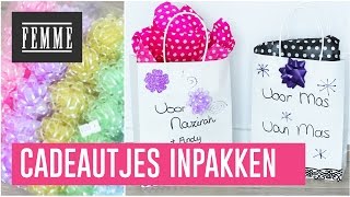 Cadeautjes Amerikaans inpakken  FEMME [upl. by Atela255]