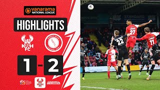 📺 HIGHLIGHTS  30 Dec 23  Harriers 12 Boreham Wood [upl. by Nalepka]