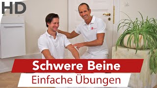 Schmerzen im Bein  Einfache Übungen gegen Beinschmerzen [upl. by Daraj]