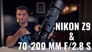 Amazing NIKON Z 70200mm f28 VR S Lens amp Nikon Z9 [upl. by Lavro]