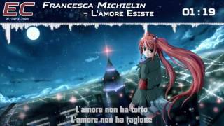 Nightcore  Lamore Esiste Italy 2016【Lyrics】「EuroCore」 [upl. by Eldon184]