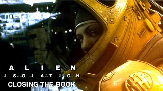 CLOSING THE BOOK  Alien Isolation alien [upl. by Ecnaralc]