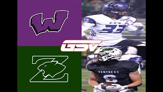 FT ZUMWALT WEST VS FT ZUMWALT NORTH HIGHLIGHTS Battle of OFallon football [upl. by Petronella660]