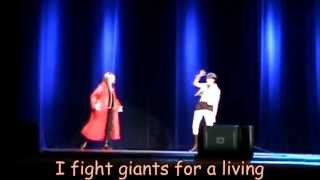 Fanime 2014 Epic Rap Battles of Anime Edward Elric vs Eren Jaeger [upl. by Ula]