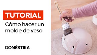 Cómo hacer un Molde de Yeso o Escayola para Cerámica en Casa  Tutorial de Paula Casella  Domestika [upl. by Aehsila]