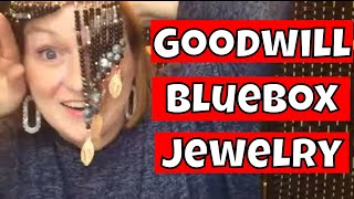 Goodwill Bluebox Jewelry Unboxing 2020 [upl. by Asela]