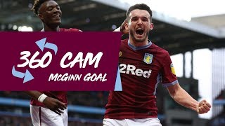 360 Goal Cam John McGinn [upl. by Yenttihw]