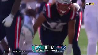 Daniel Ekuale  Highlights  Patriots vs Miami Dolphins  NFL Week 5 2024 [upl. by Angus646]