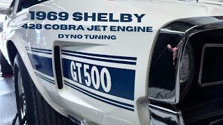 Original unrestored 69 Shelby GT500 tuned on the dyno [upl. by Anadroj]