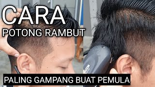 Cara Potong Rambut Paling Gampang [upl. by Sola]