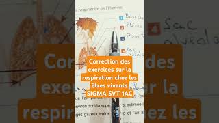 Correction des exercices SIGMA SVT 1AC Page26 exercices 1 et 2 [upl. by Rayshell]