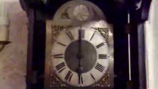 EDWARDIAN LONGCASE GRANDFATHER CLOCK FOR RESTORATION [upl. by Pudendas]