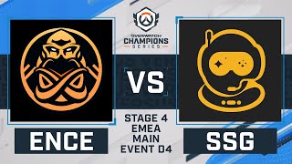 OWCS EMEA Stage 4  Main Event Day 4  ENCE v Spacestation [upl. by Salkcin]