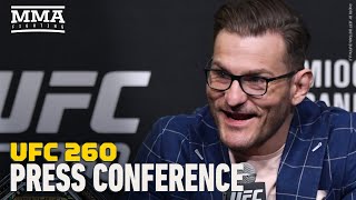 UFC 260 Miocic vs Ngannou 2 Press Conference LIVE Stream MMA Fighting [upl. by Merrili]