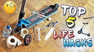 TOP 5 EASY SCOOTER LIFE HACKS [upl. by Sergias200]