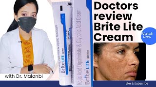 Brite Lite cream review Contents  Uses and precautions Dr Malanbi [upl. by Cappello]