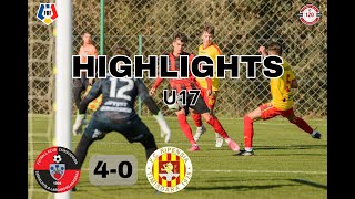 Összefoglaló  Elitliga U17  FK Csíkszereda–Temesvári Ripensia [upl. by Favianus687]