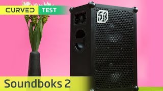 Soundboks 2 im Test der lauteste 119 db BluetoothSpeaker der Welt  deutsch [upl. by Storer]