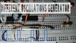 Modified NE555 timer oscillations [upl. by Ahsinev834]