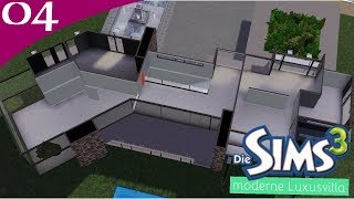 HausbauReihe 704 moderne Villa Lets Build Sims 3 Haus [upl. by Ttennaj]