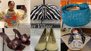 BICESTER VILLAGE  shopping Vlog BottegaGucci Loewe [upl. by Eldorado]