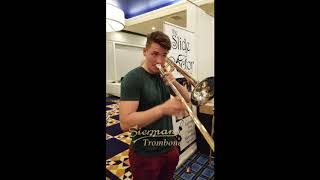 Sierman Trombones ITF 2018 Play testing the STB978S [upl. by Abbey]