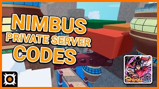 Shindo Life  Nimbus Private Server Codes List [upl. by Akaya]