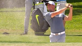 Rory McIlroys preround warmup routine [upl. by Aynotahs755]