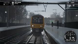 TSW4  Class 323  Northern  Manchester Piccadilly to Glossop Water Works scenario [upl. by Arretak]