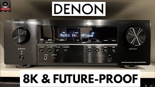 Denon AVRS760H 450 Unboxing and First Impressions [upl. by Fidole]