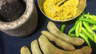 Hunasekayi Thokku recipe  Hunasekai tokku ।ಹುಣಸೆಕಾಯಿ ತೊಕ್ಕು  Green tamarind pickle [upl. by Garvin]