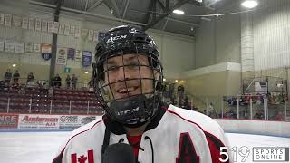 Schmalz Cup Provincial Semifinal  Lakeshore Canadiens vs Wellesley Applejacks [upl. by Thedrick]