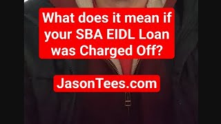 What does it mean if your SBA EIDL was Charged Off and referred to the Treasury February 13 2024 [upl. by Evie]