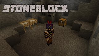 Minecraft Stoneblock Survival Ep 1 quotThe Adventure Beginsquot [upl. by Karyl]