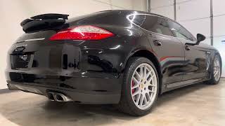 2010 Porsche Panamera Turbo 970 Rear Spoiler Operation Raising and Lowering [upl. by Nelle250]