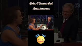 Richard Simmons On The David Letterman Show funny youtubeshorts comedy shorts [upl. by Fabozzi961]