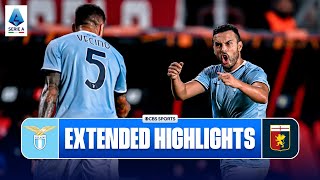 Lazio vs Genoa Extended Highlights  Serie A  CBS Sports Golazo [upl. by Portwine]