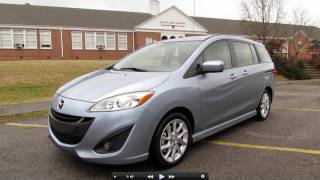 2012 Mazda5 Grand Touring Start Up Exhaust In Depth Review and Test Drive [upl. by Aissila]