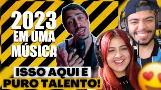 2023 EM UMA MÚSICA  REACT [upl. by Linson]