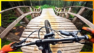 This Bike Park Has No Lift But it Rivals Whistler 🔥  Sentiers Du Moulin [upl. by Launcelot926]