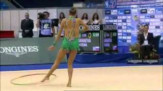 Evgenia Kanaeva  World Championships Moscow 2010  Hoop Final [upl. by Keram]