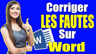 TUTO WORD 11  Comment Corriger les Fautes Sur Microsoft WORD Rapidement [upl. by Loy]