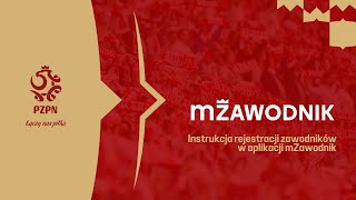 Aplikacja mZawodnik – instrukcja rejestracji [upl. by Haland]