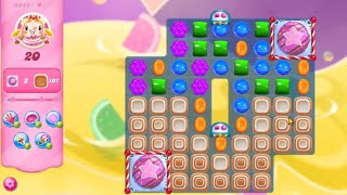 Candy Crush Saga LEVEL 3648 NO BOOSTERS new version🔄✅ [upl. by Alecram]