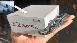 how to making 12 volt 5 ampere battery charger [upl. by Ocramed]