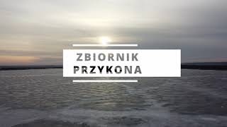 Zamarznięty zbiornik w Przykonie i Termy Uniejów z lotu drona Muzyka odpowiednia do snu film też [upl. by Acirem]