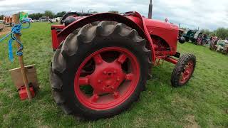 1949 David Brown Cropmaster VAD 1C 25 Litre 4Cyl Diesel Tractor 25 HP Old Timer Tractor Rally [upl. by Shanleigh524]