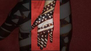 2 MehandiLatest Cello Tape Mehandi DesignKids 🥰Simple Mehndi Design Tricks 2024 mehandi​ [upl. by Viddah]